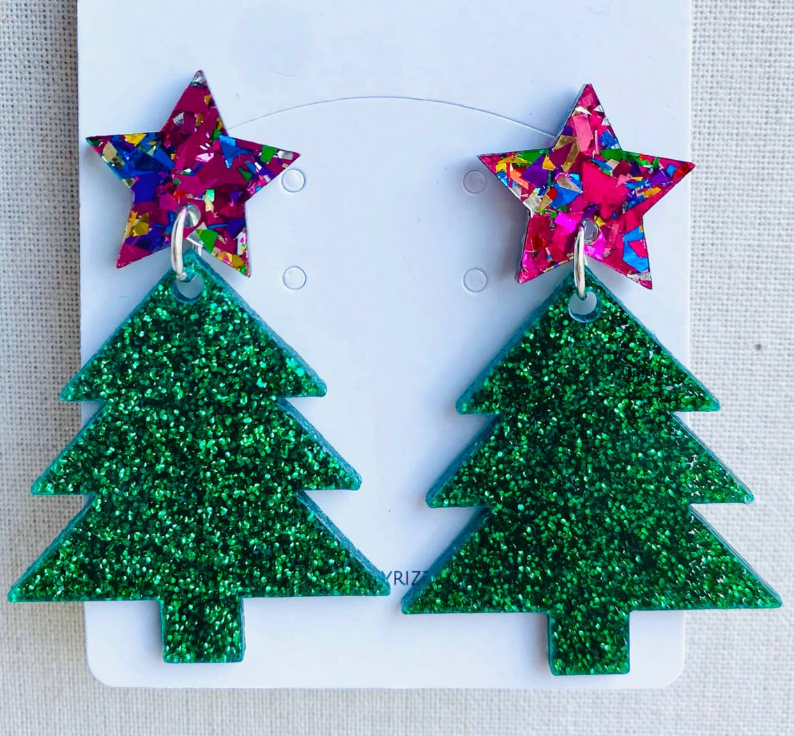 Oh Christmas Oh Christmas Tree Earrings