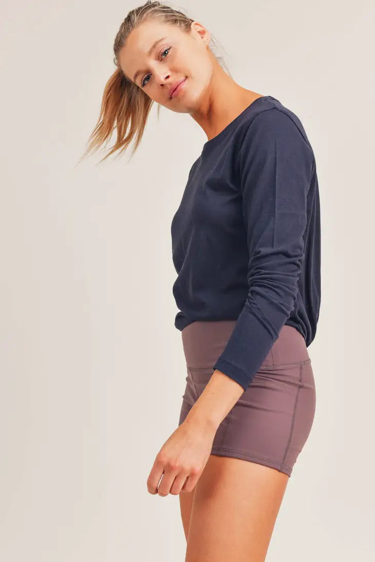 Gemma- Tie Back double cut out Top