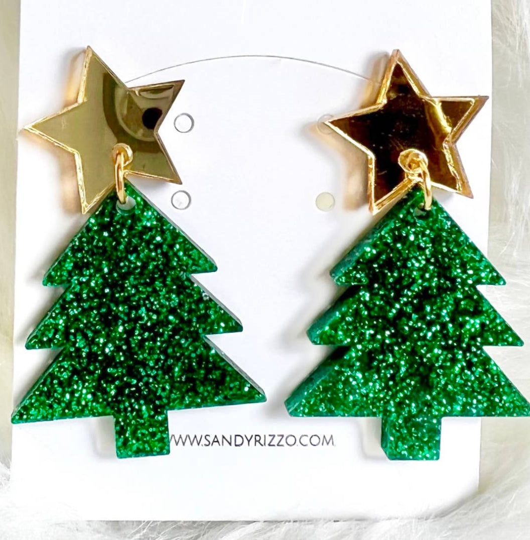 Oh Christmas Oh Christmas Tree Earrings