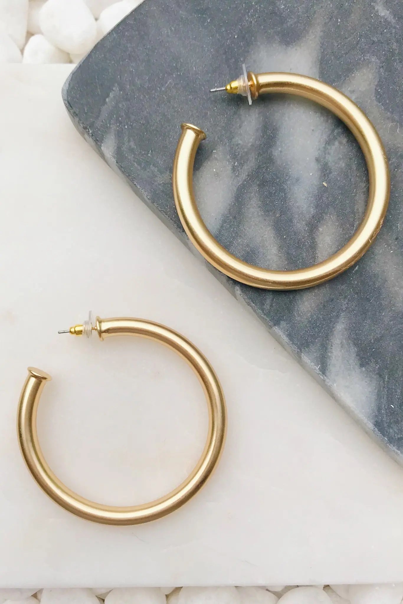 Upper Class Large Hoop Earrings