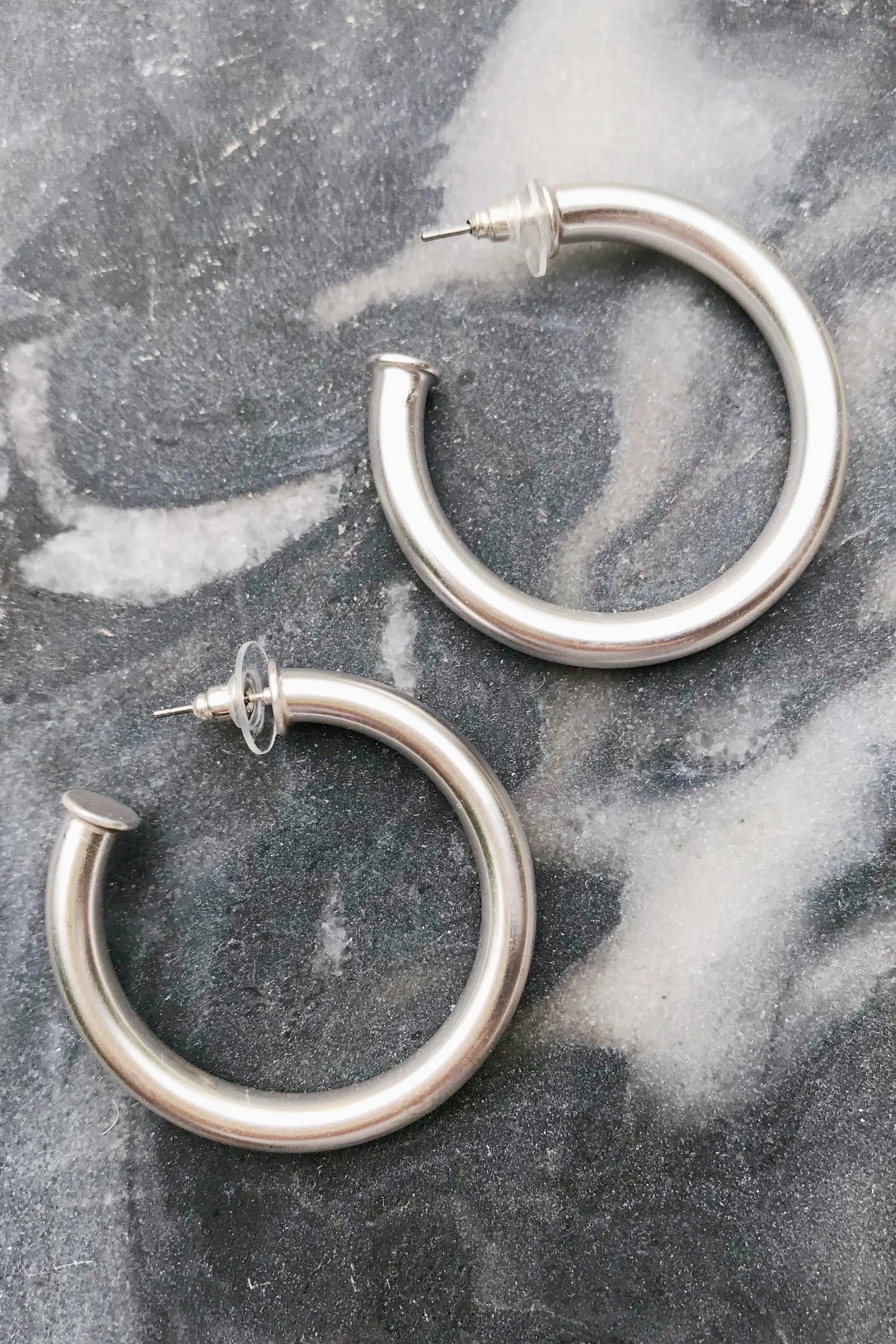Upper Class Medium Hoop Earrings
