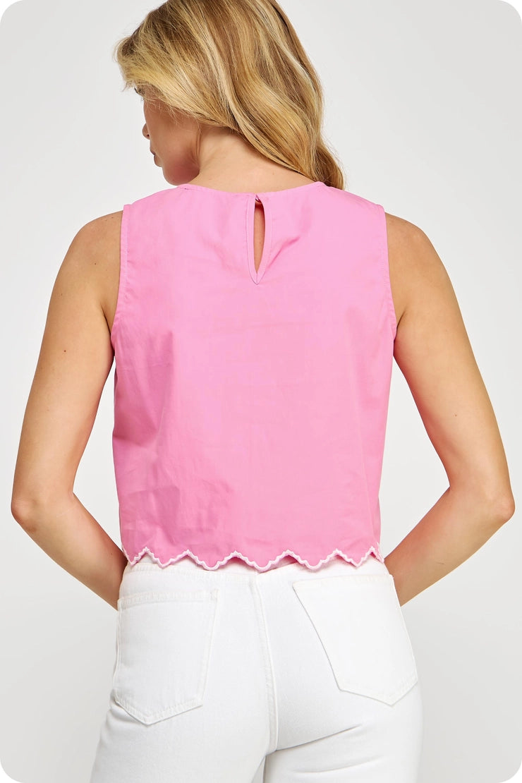 My Purpose Cropped Blouse