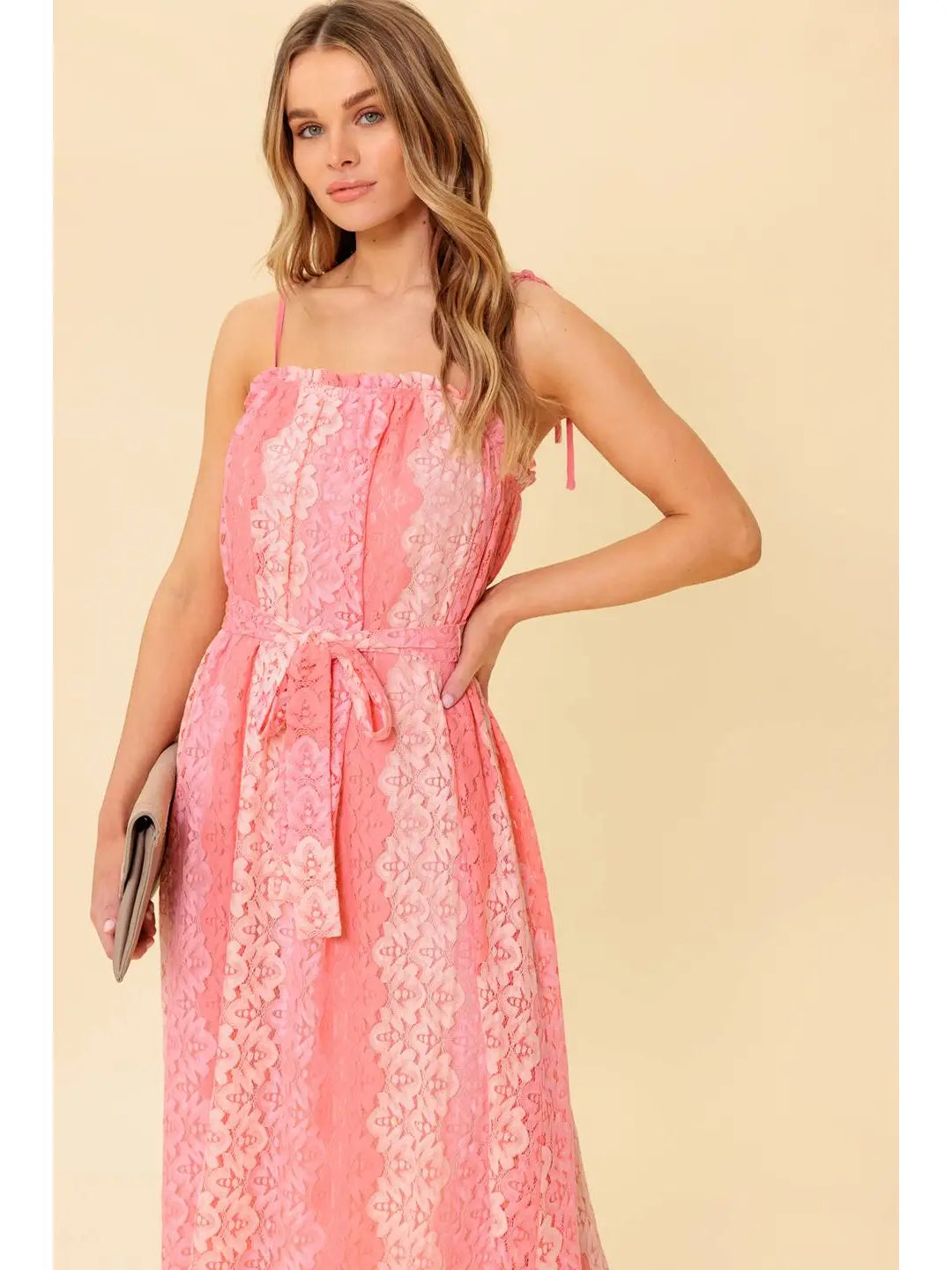 Lacey Woven Midi