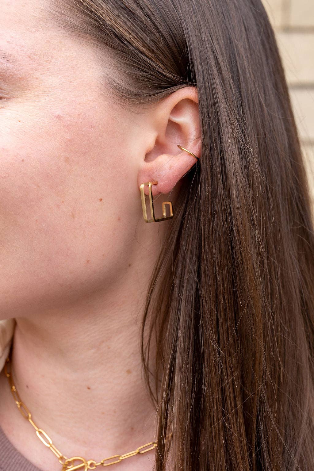 Gold Kamora Hoops