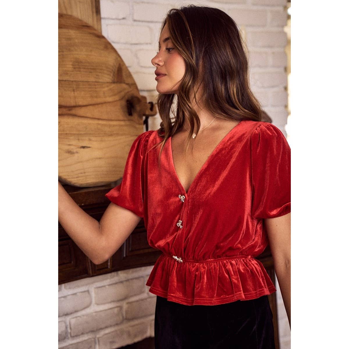 Festive & Flirty Top