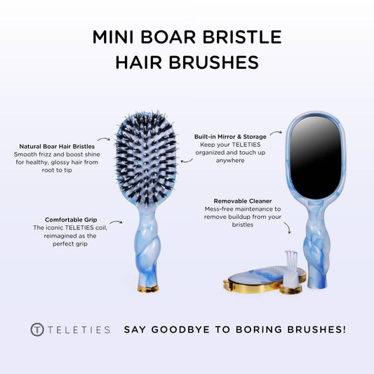 Mini Boar Brush | Tide & True-TELETIES