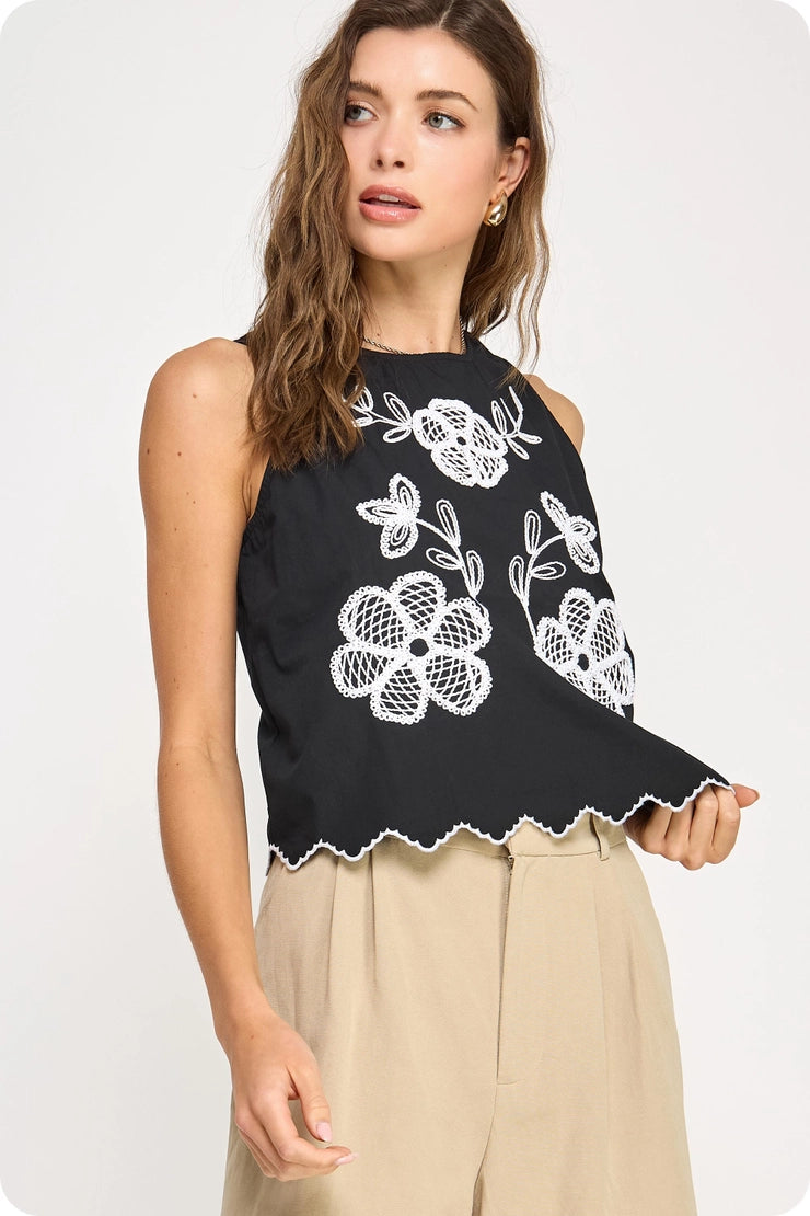 My Purpose Cropped Blouse