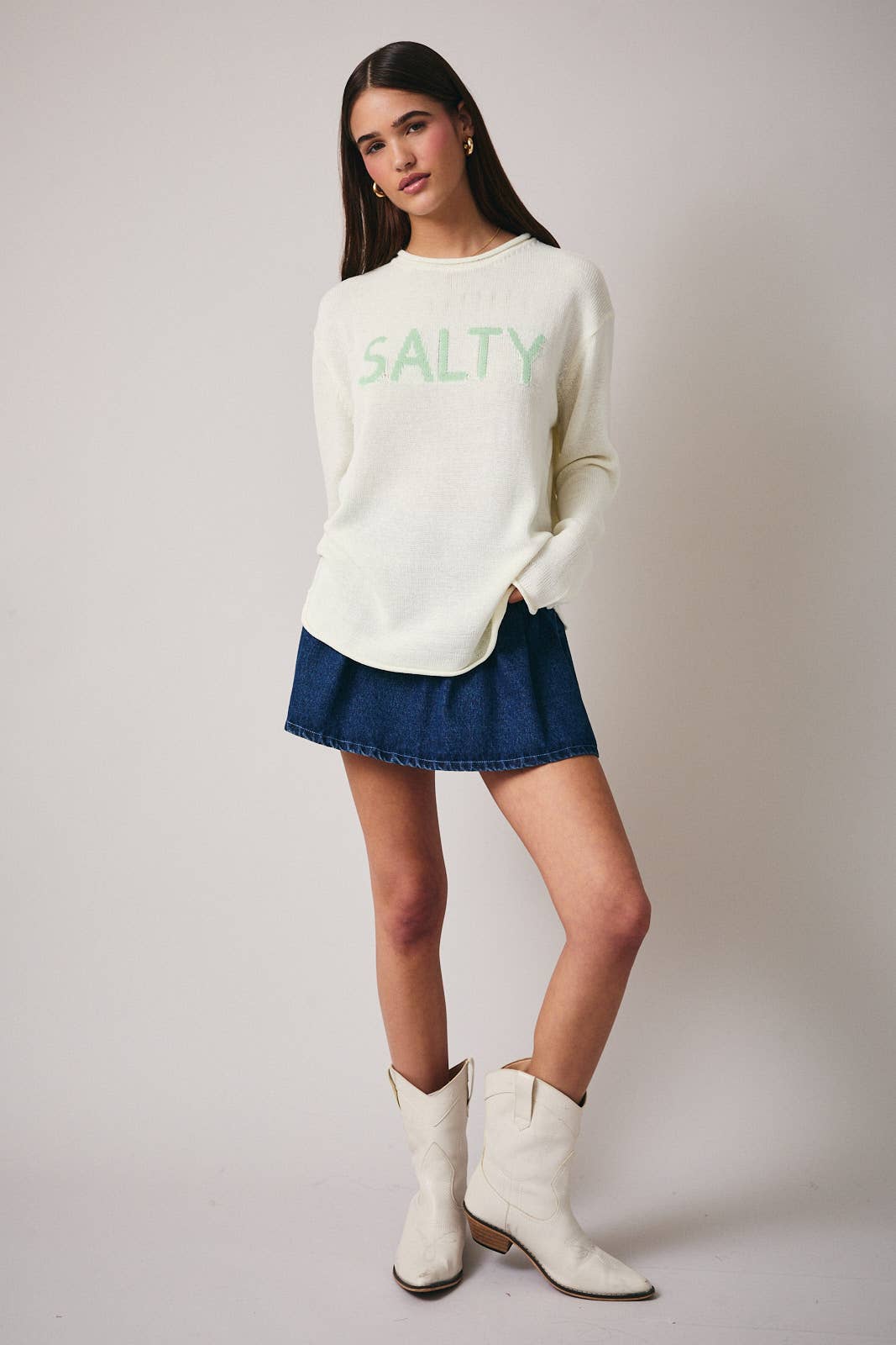 Salty Light Weight Sweater
