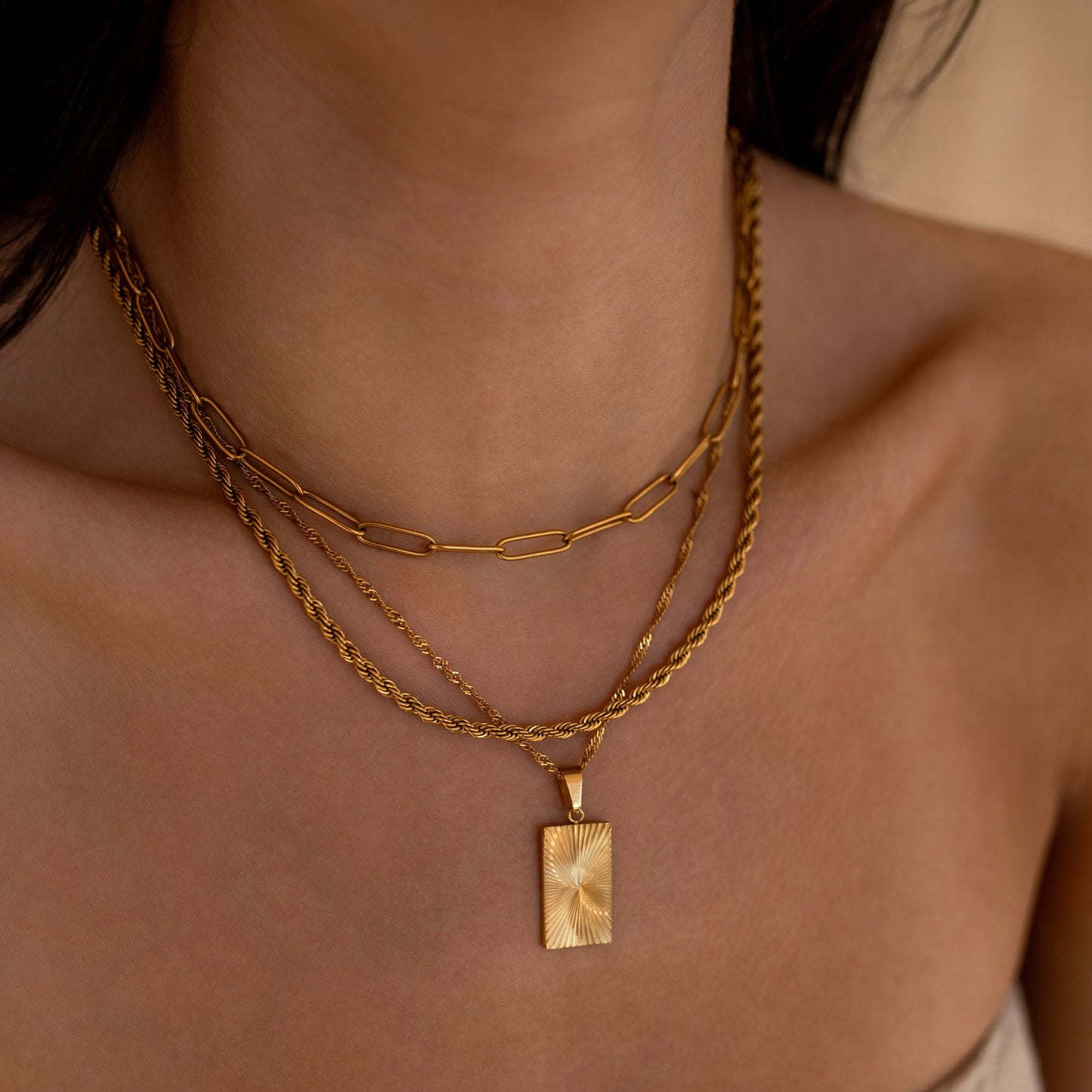 30A Necklace Gold- ALCO