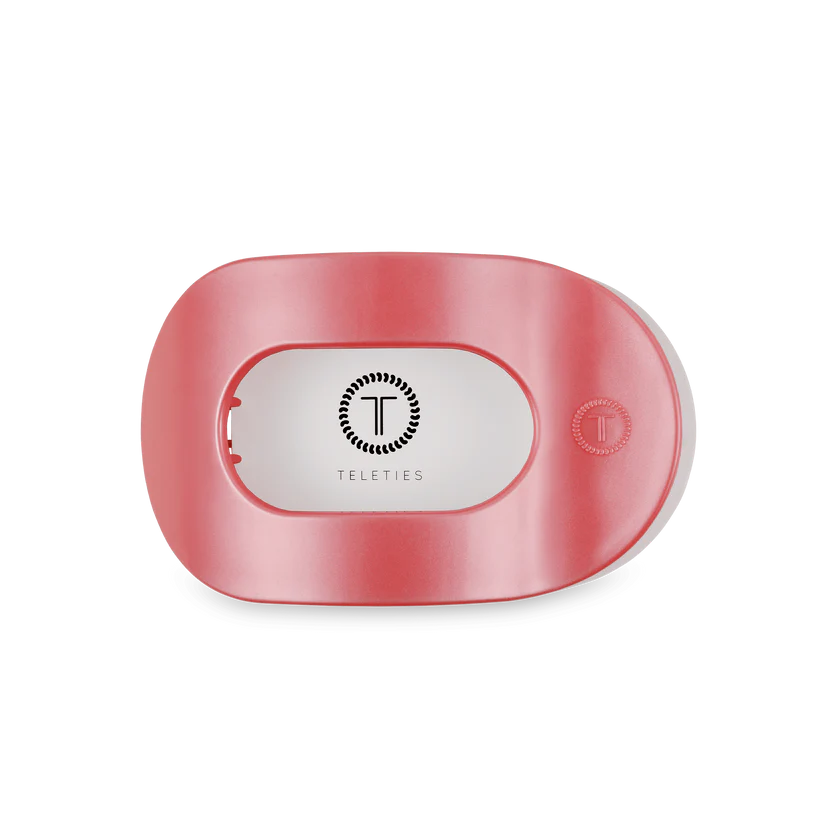 Calming Coral Flat Round Clip - TELETIES
