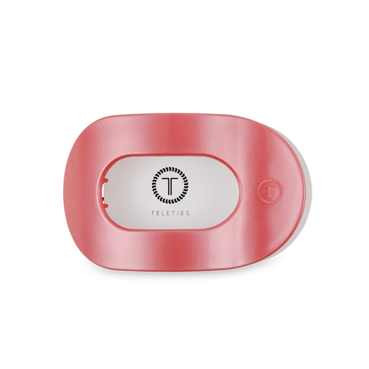 Calming Coral Flat Round Clip - TELETIES
