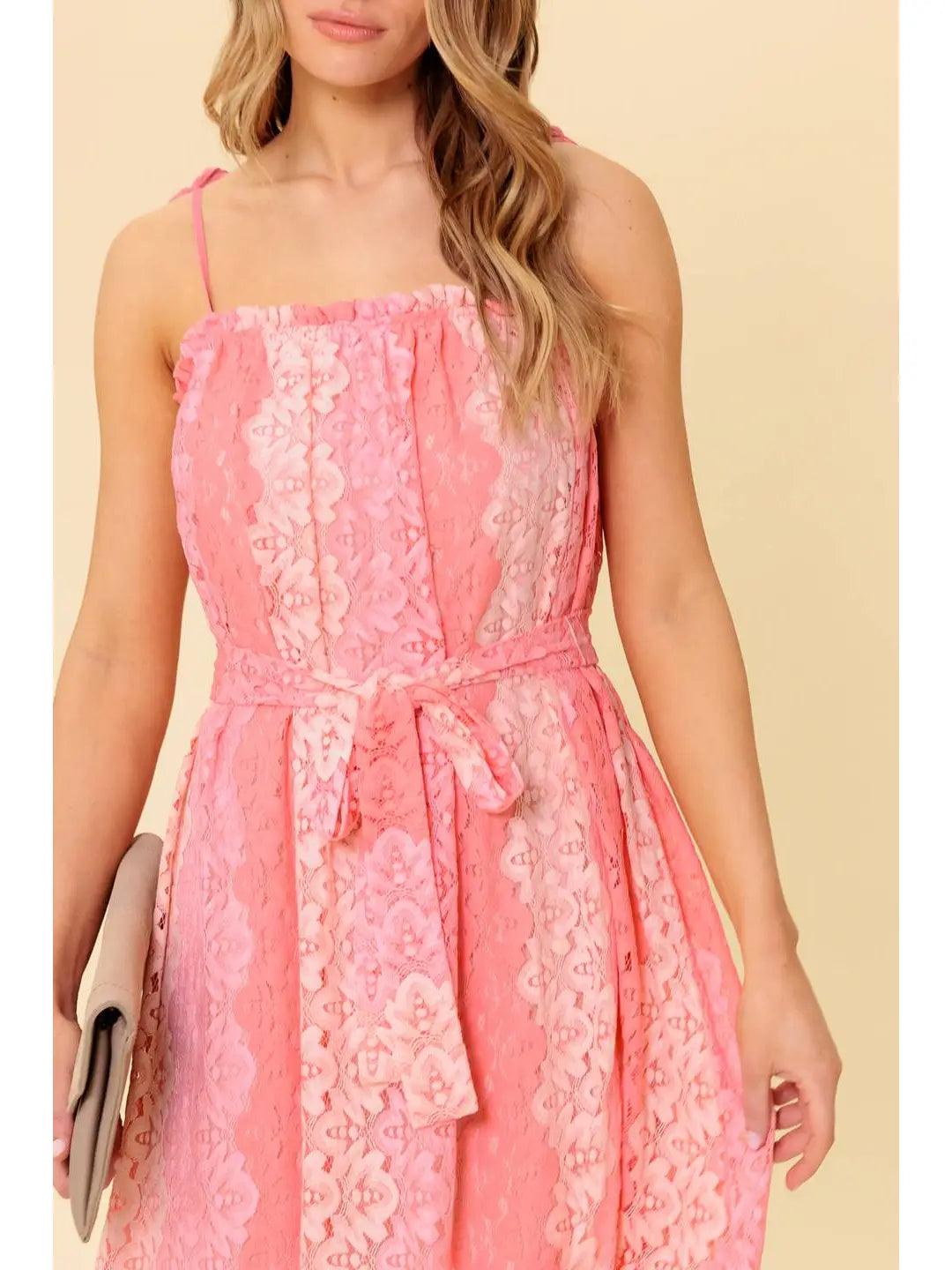 Lacey Woven Midi