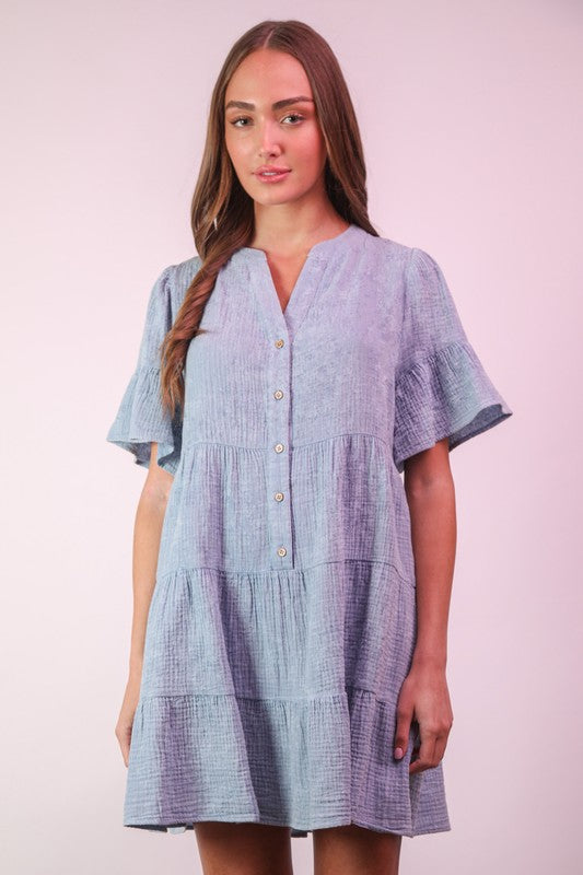Easy On Me Gauze Dress