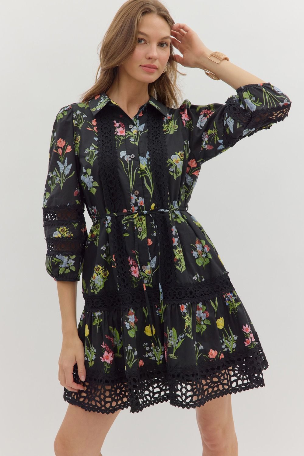 Autumn Long sleeve Mini Dress