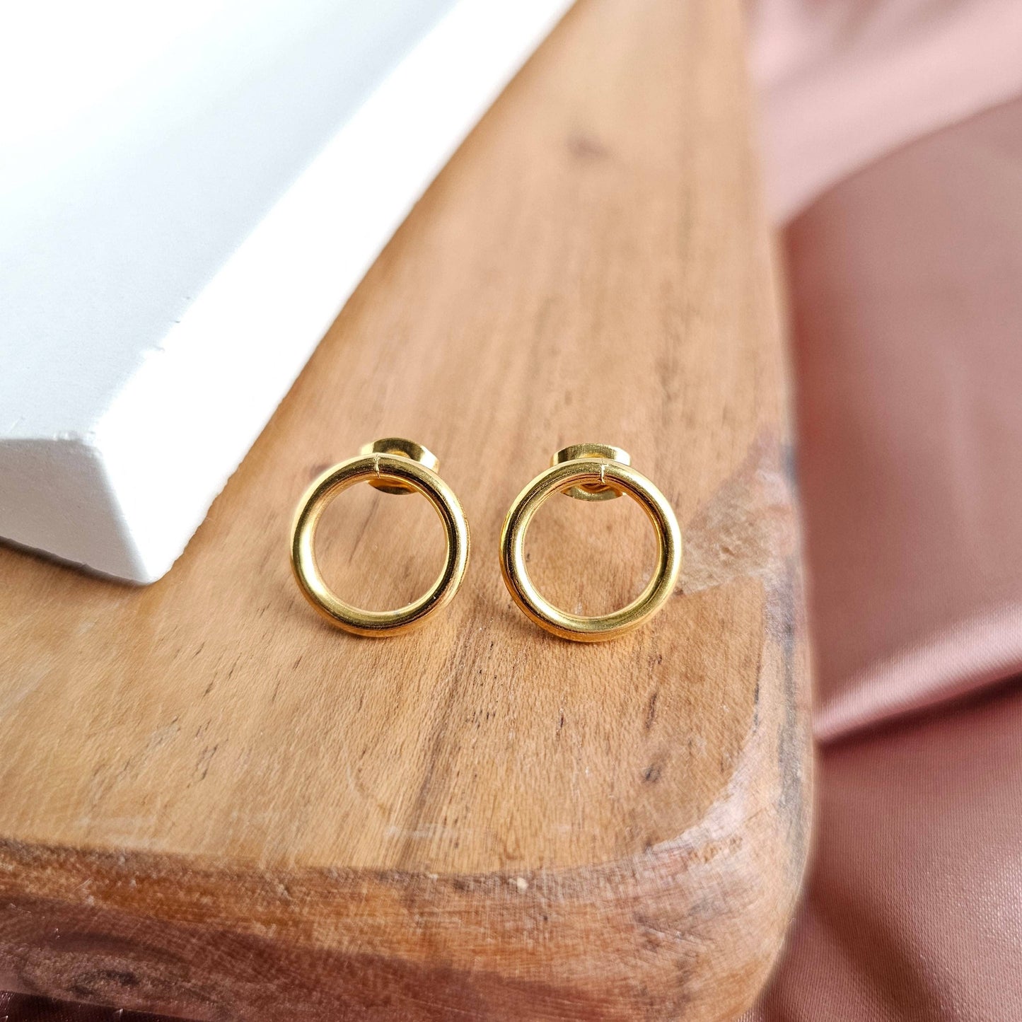 Oriana Studs- Gold