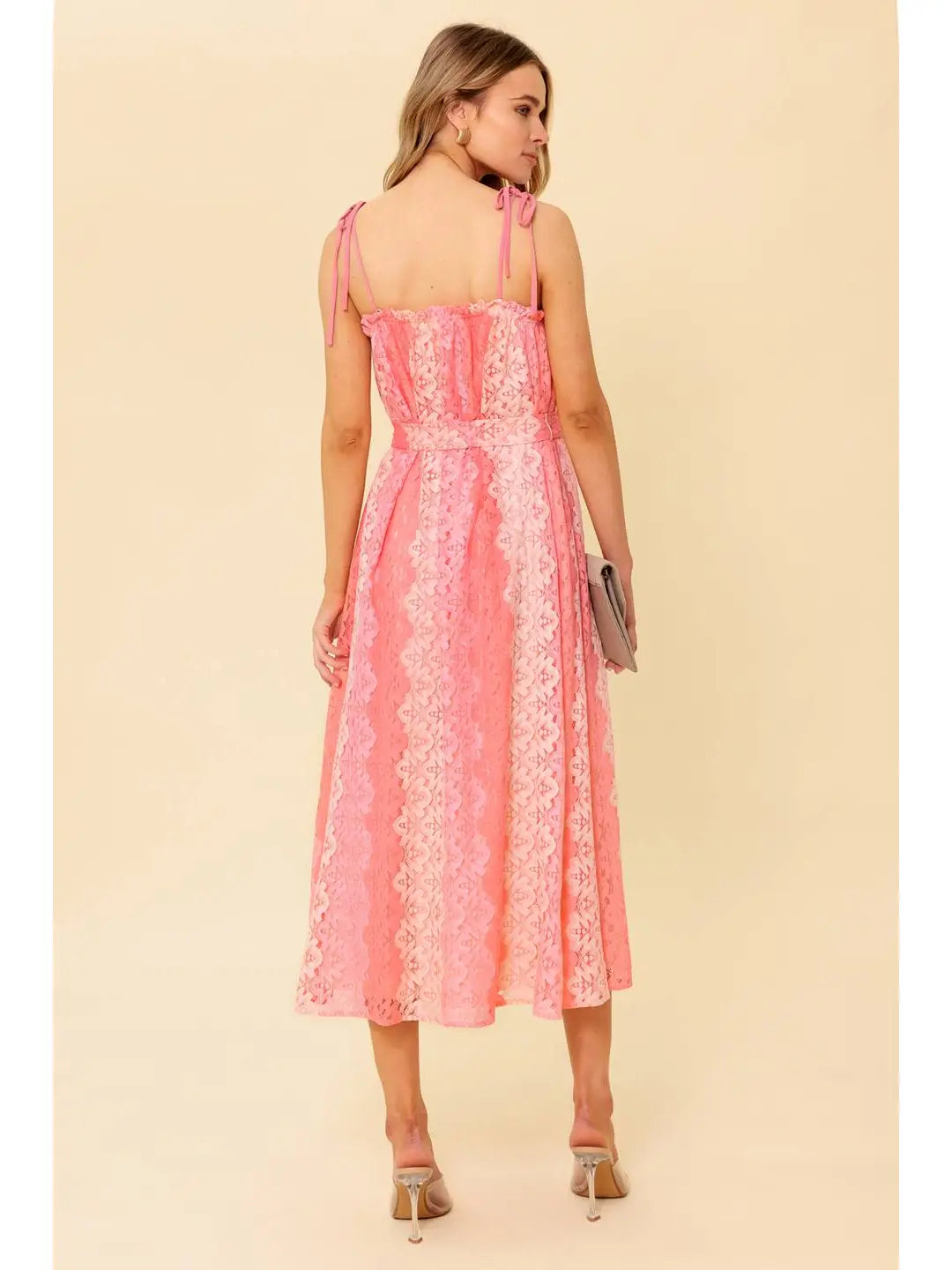 Lacey Woven Midi