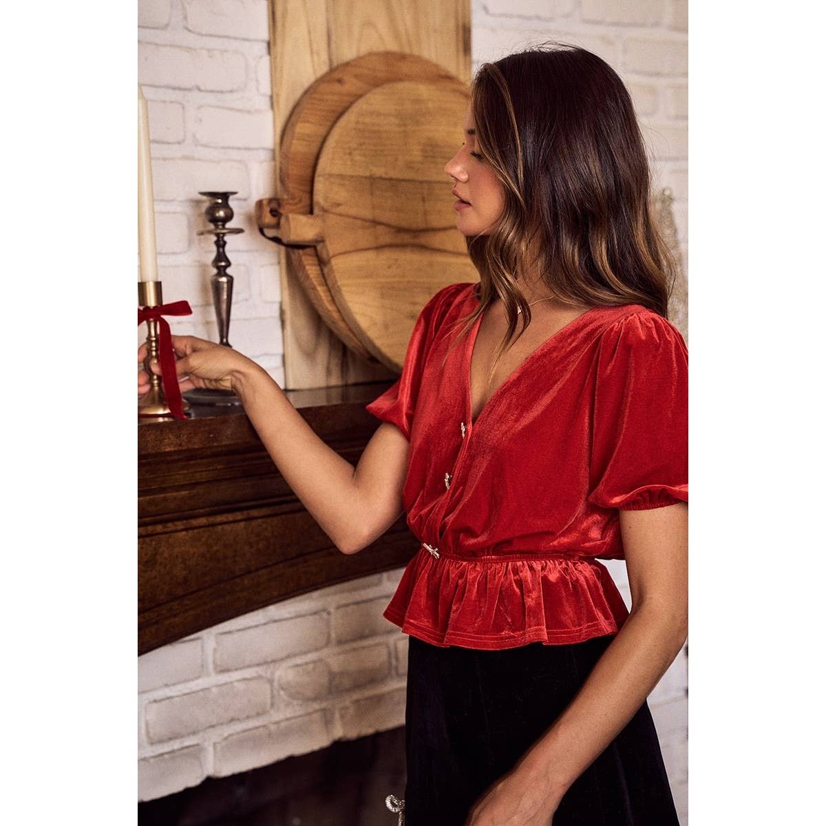 Festive & Flirty Top