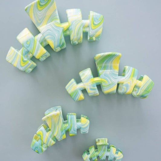 Classic | By the Sea Shore | Large Hair Clip-TELETIES
