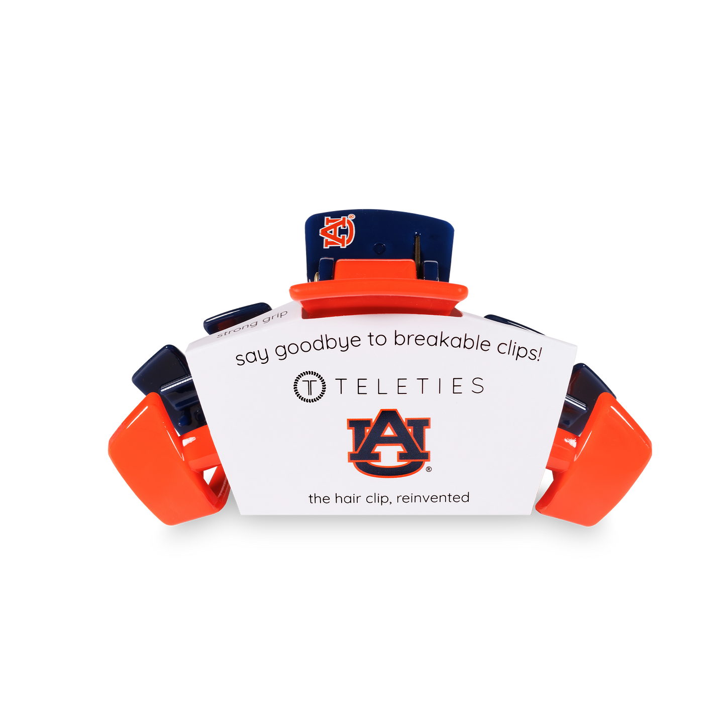 Auburn Univ. Medium Classic Hair Clip - TELETIES