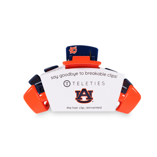 Auburn Univ. Medium Classic Hair Clip - TELETIES