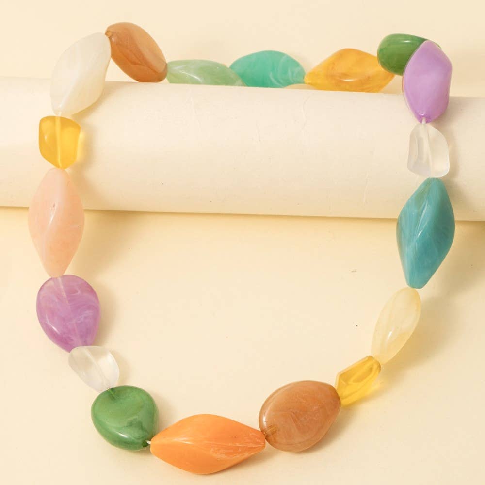 Resin Bead Necklace