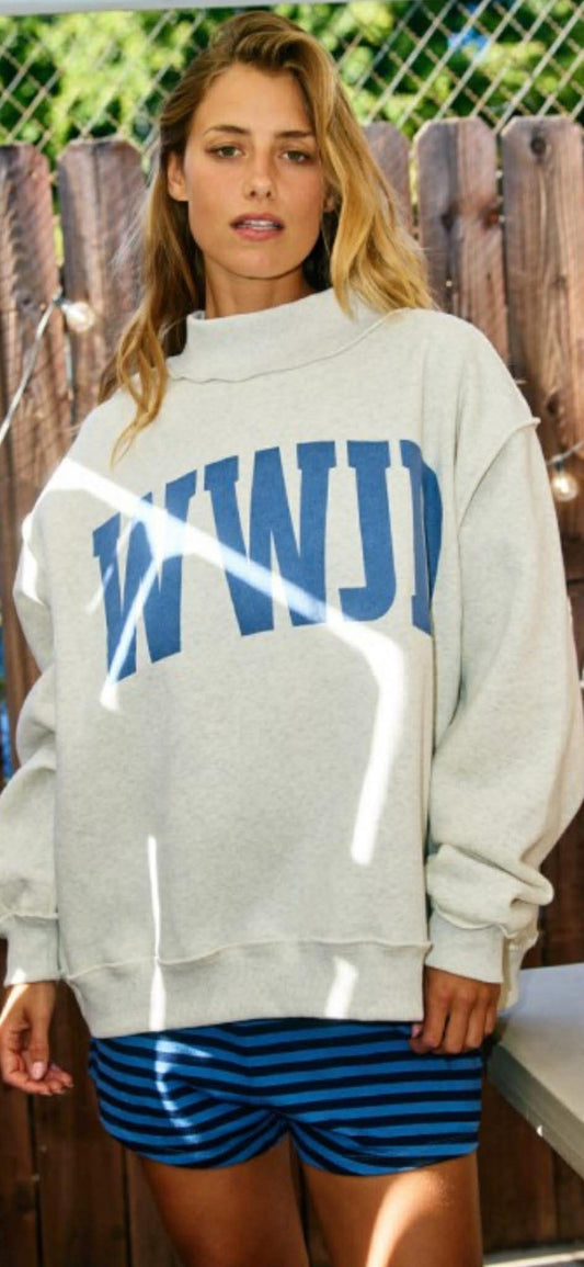 BucketList Reversible Mock Neck