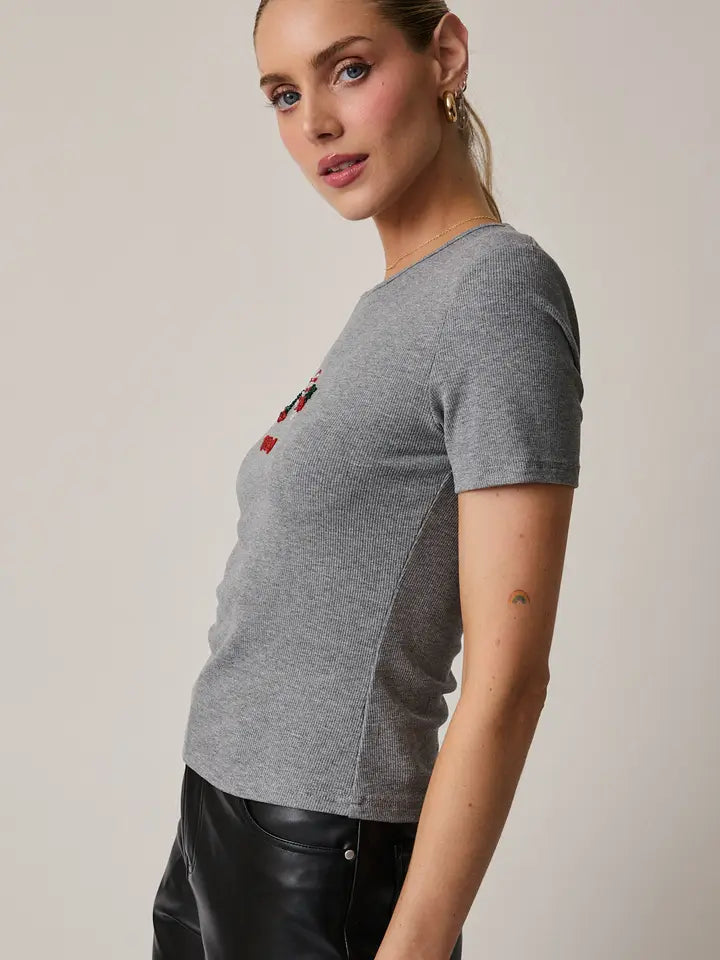 Merry & Minimal Ribbed Top