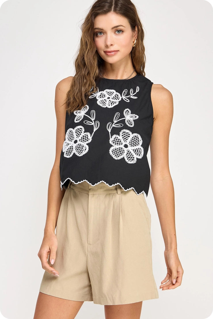 My Purpose Cropped Blouse