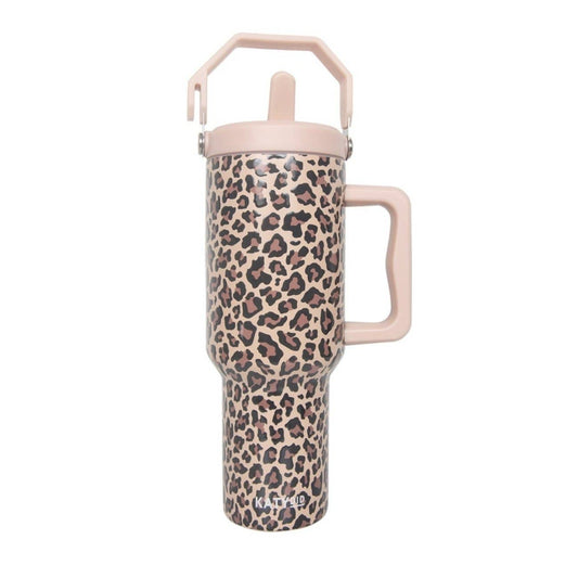 Brown Leopard Tumbler