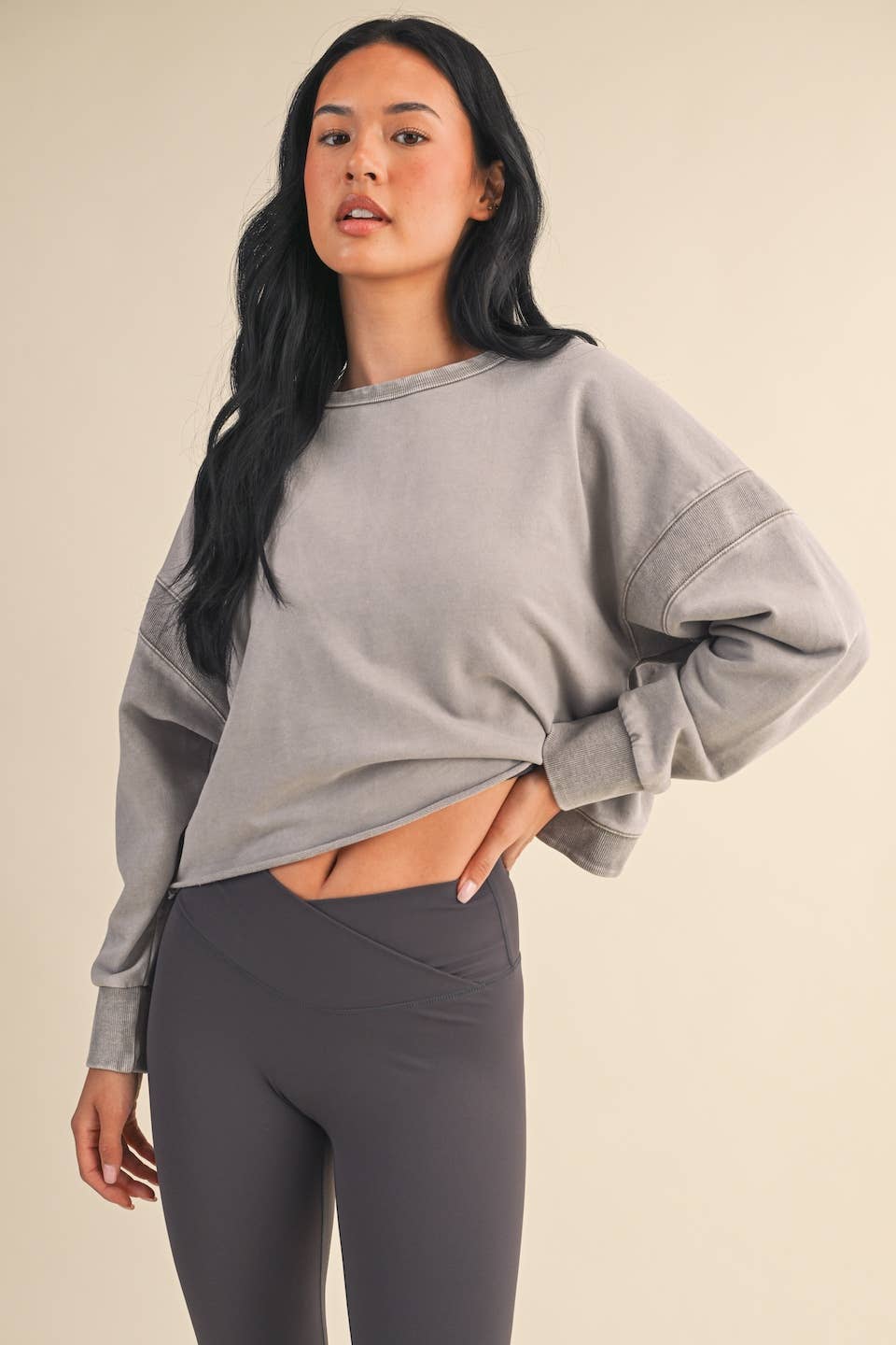 Mineral Wash Pullover