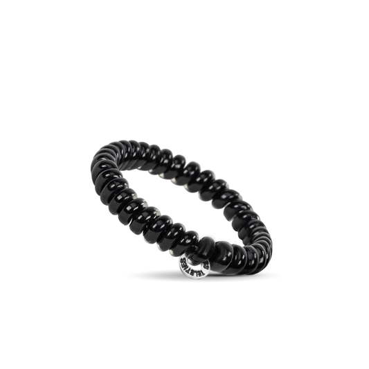 Jet Black Hair Ties - Teleties