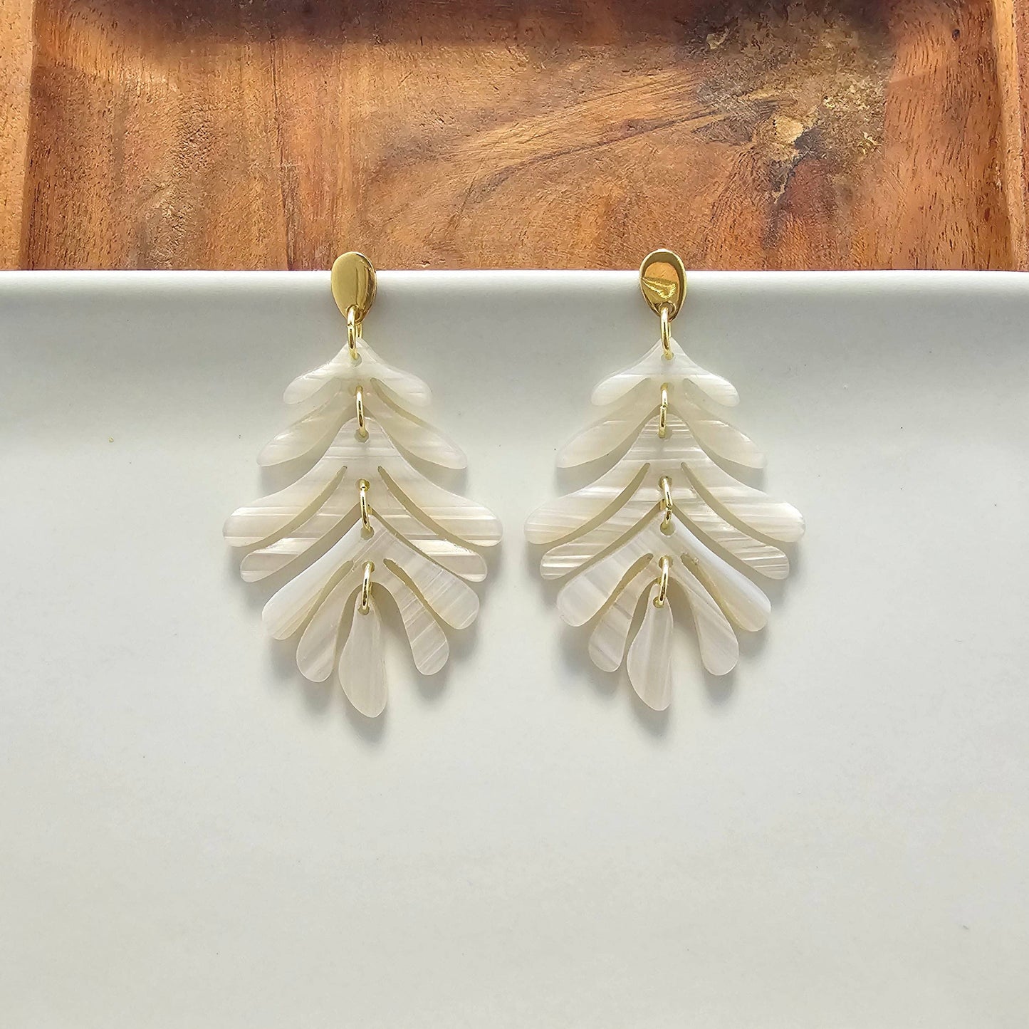 Petite Palm Earrings