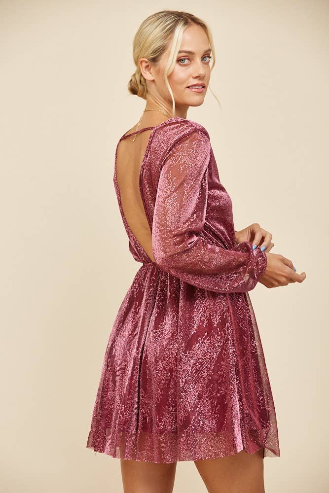 Shimmering Mini Dress