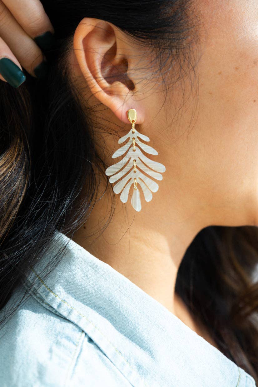Petite Palm Earrings