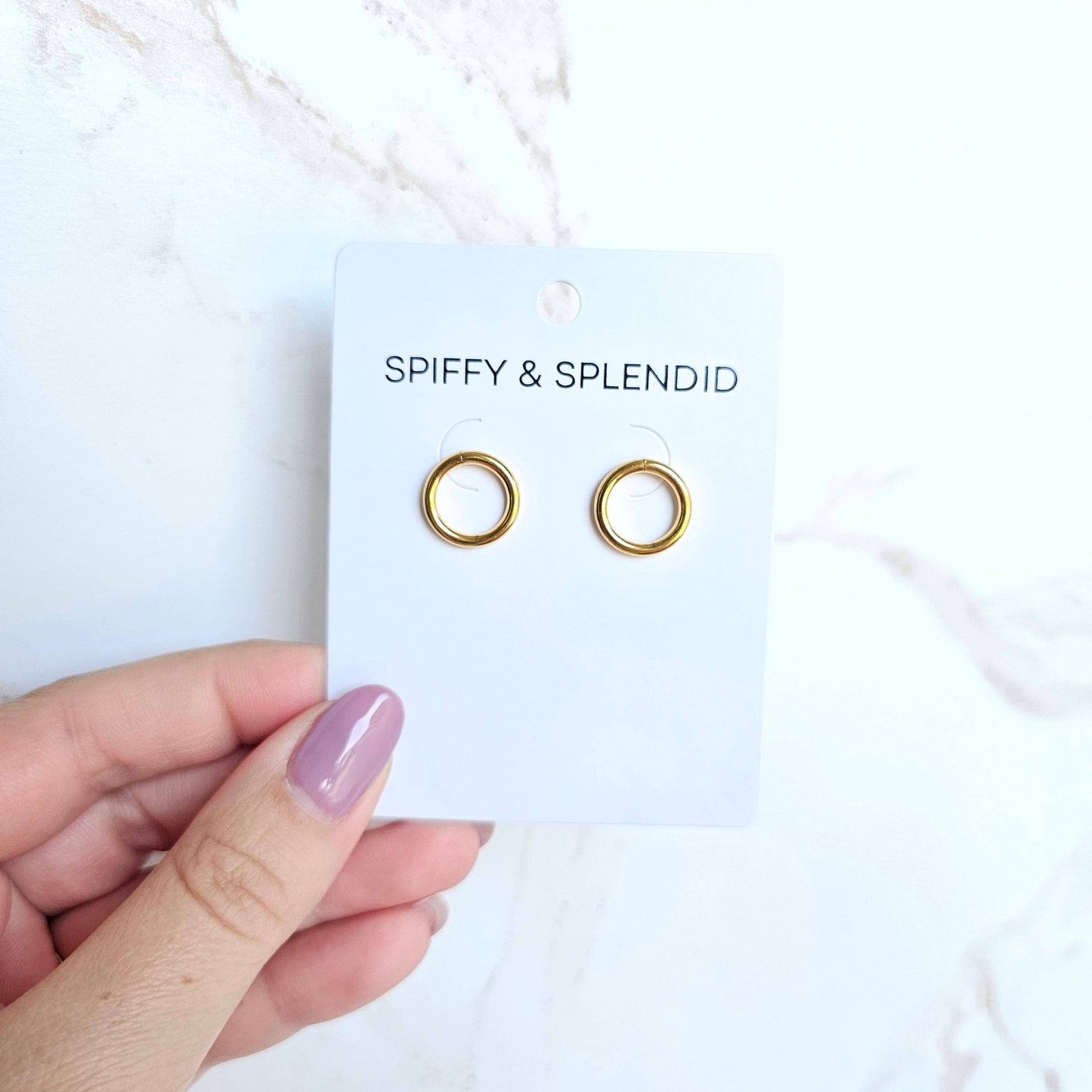 Oriana Studs- Gold