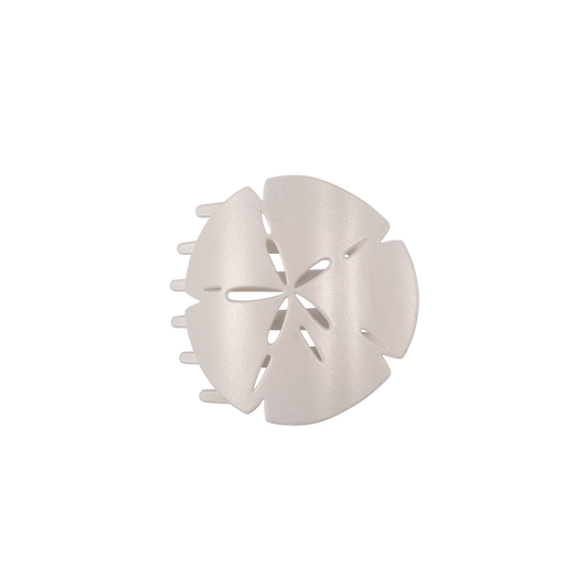 Sand Dollar | Medium | Flat Shape Hair Clip- TELETIES