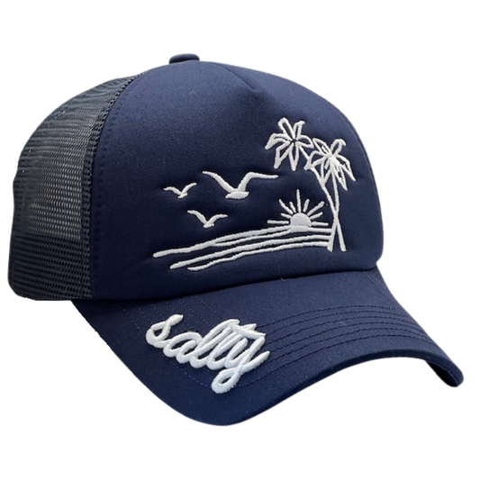 Salty Beach Trucker Hat