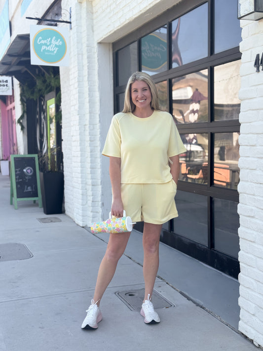 Golden Hour Lounge Tee