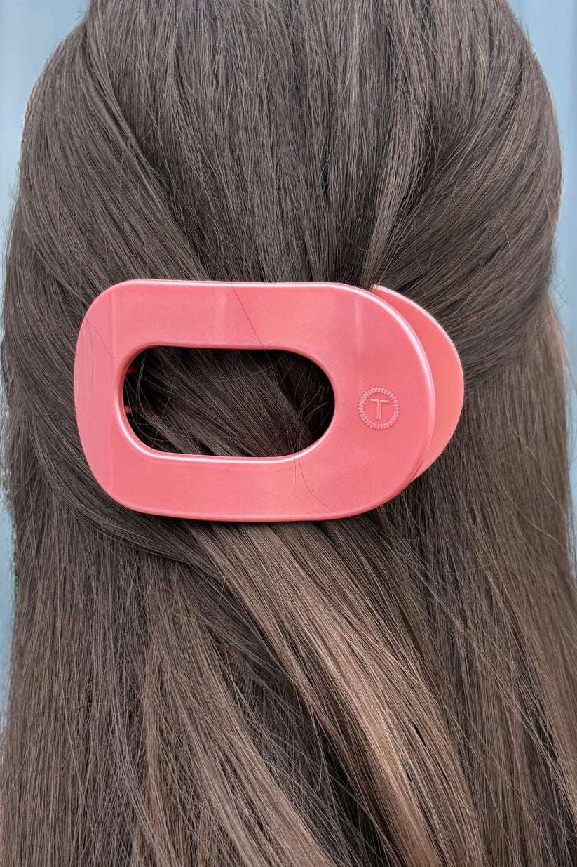 Calming Coral Flat Round Clip - TELETIES