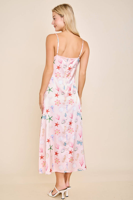 Seashell Midi Dress 🐚