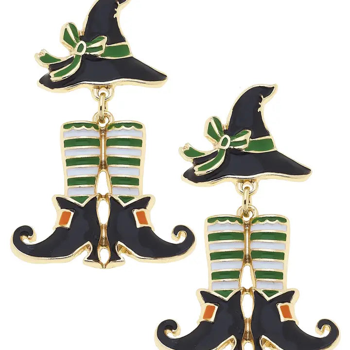 Witch Dangle Earrings