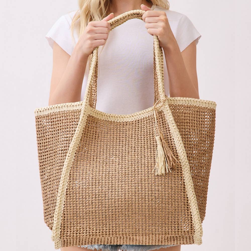 Essential Straw Tote Bag