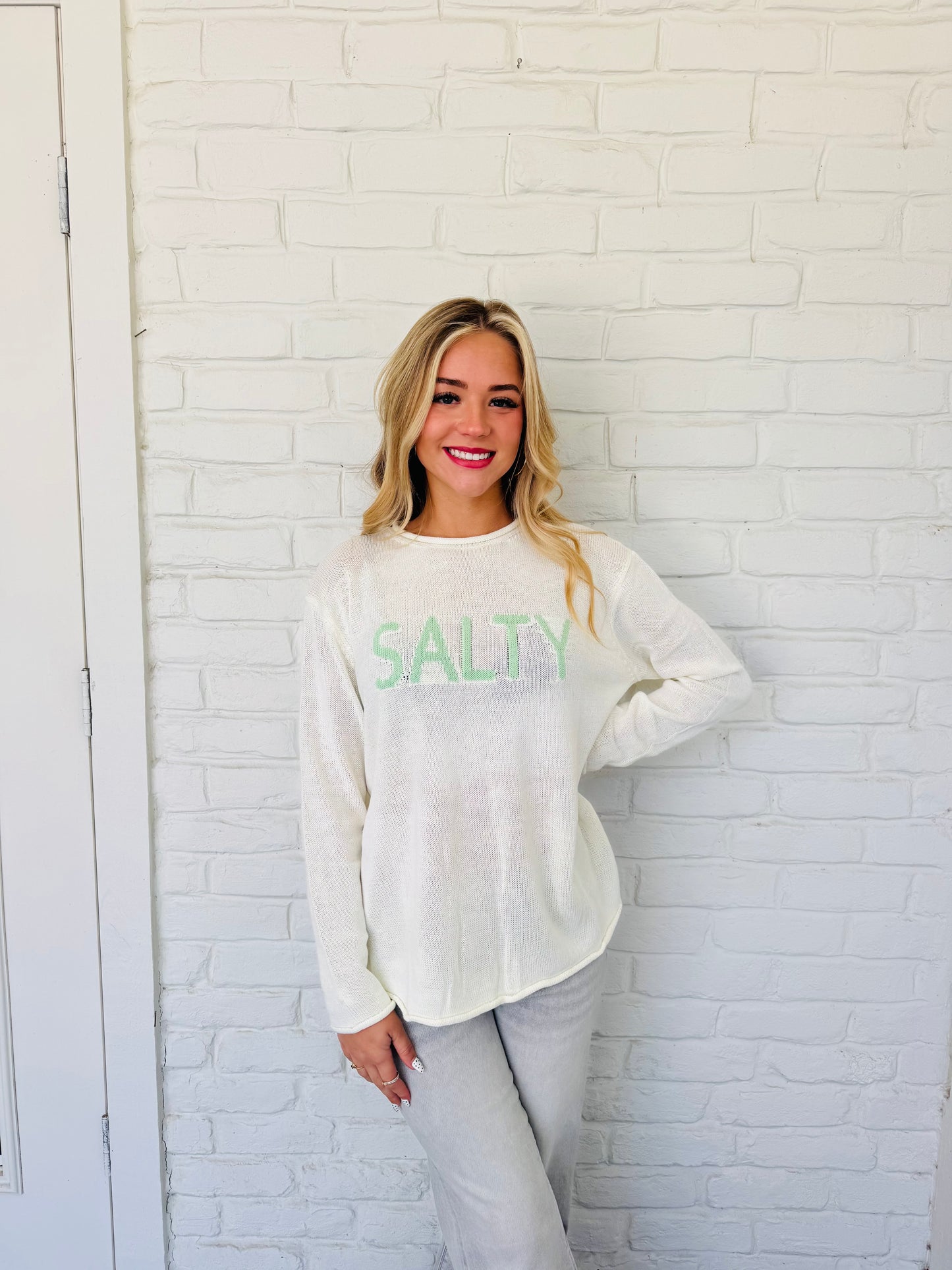 Salty Light Weight Sweater