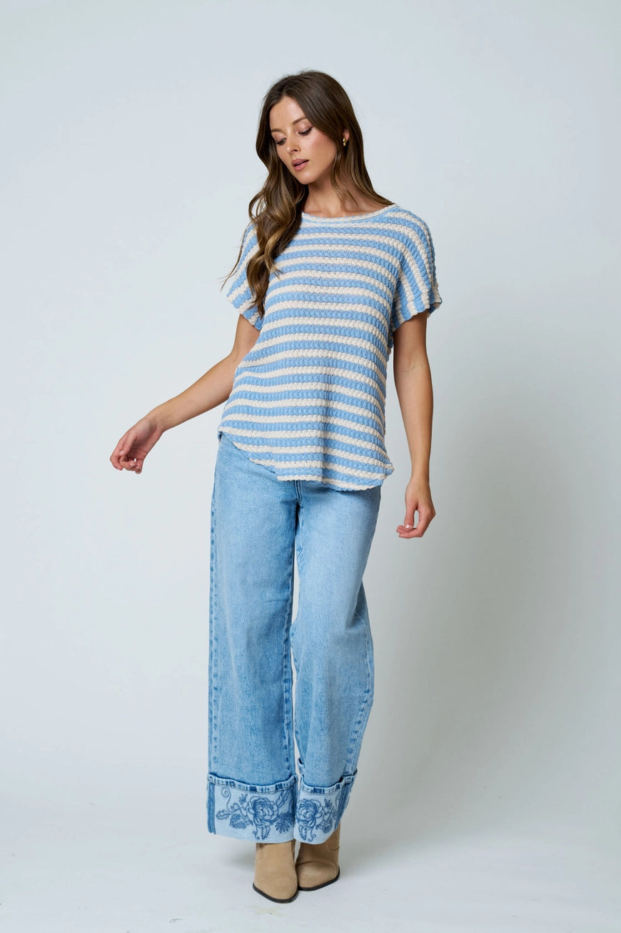 Dusty Stripes Top