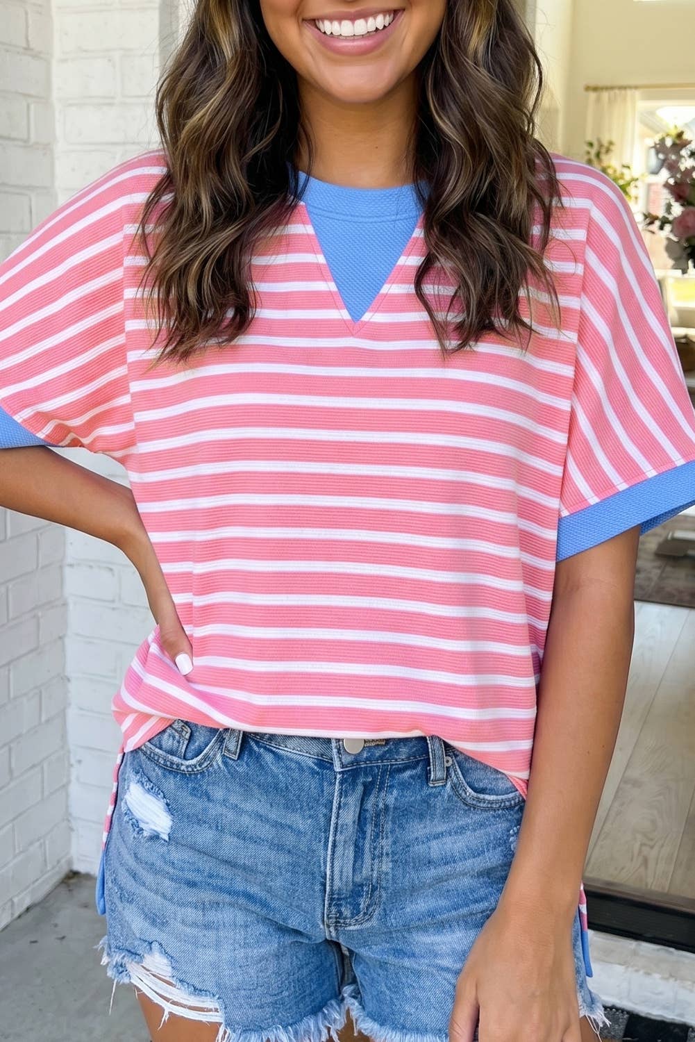 Colorblock Summer Tee