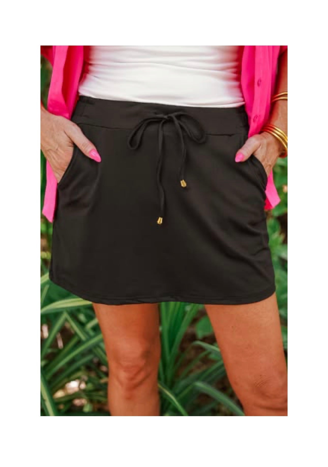 Jess Lea Everyday Black Skort