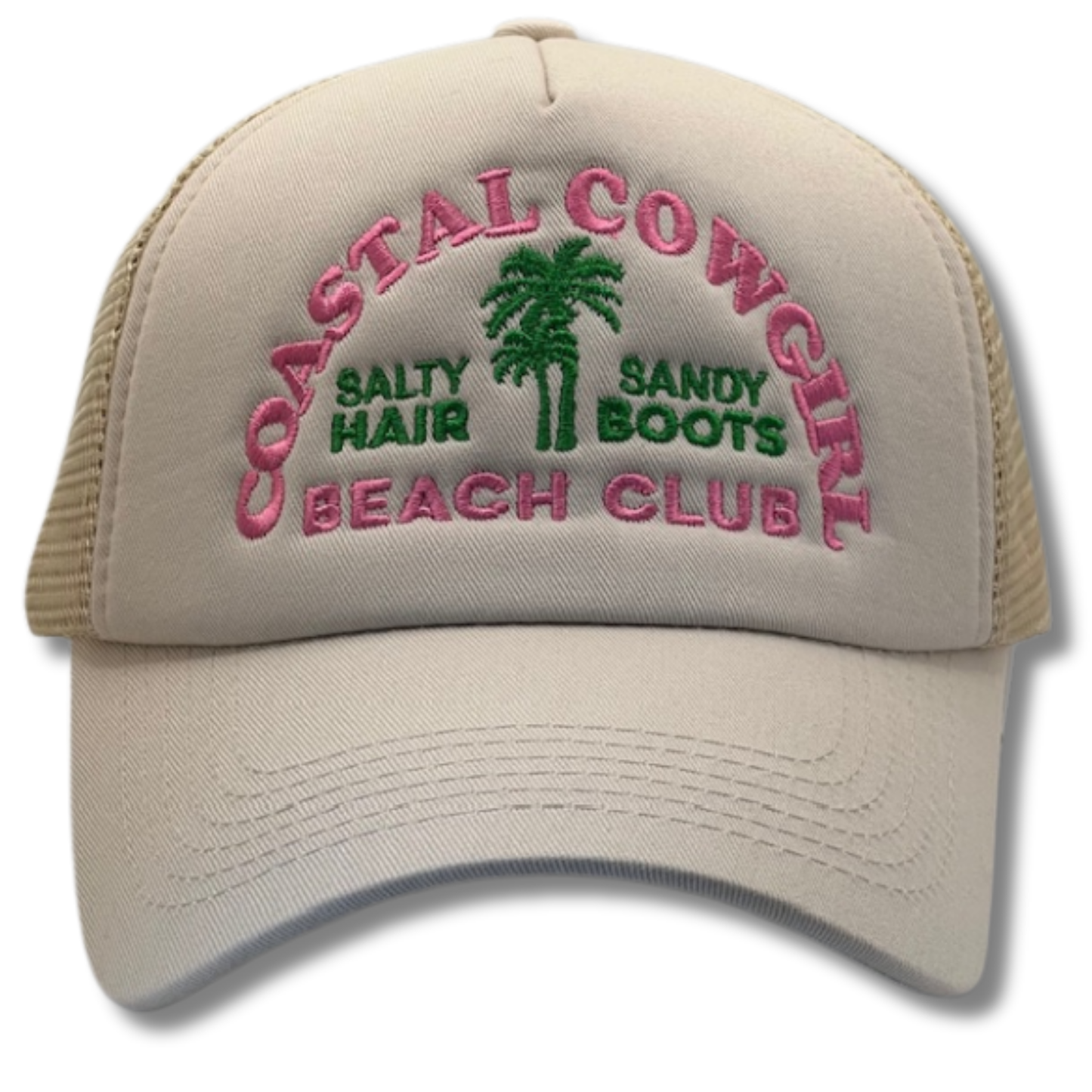 Coastal Cowgirl Beach Club Trucker Hat