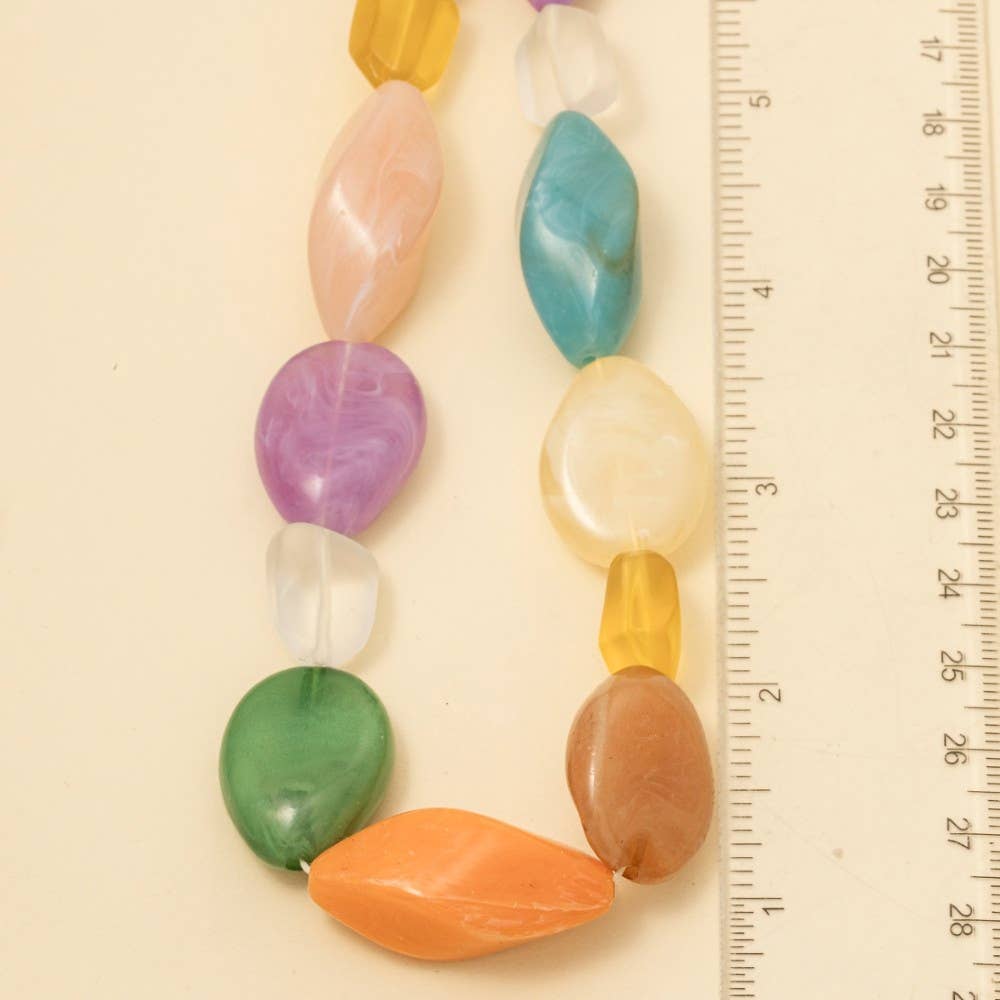 Resin Bead Necklace
