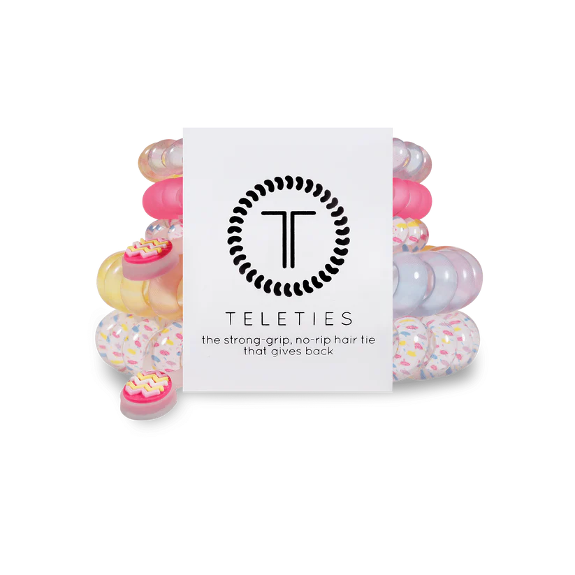 Don’t Worry Be Happy Mixed Hair Ties - TELETIES