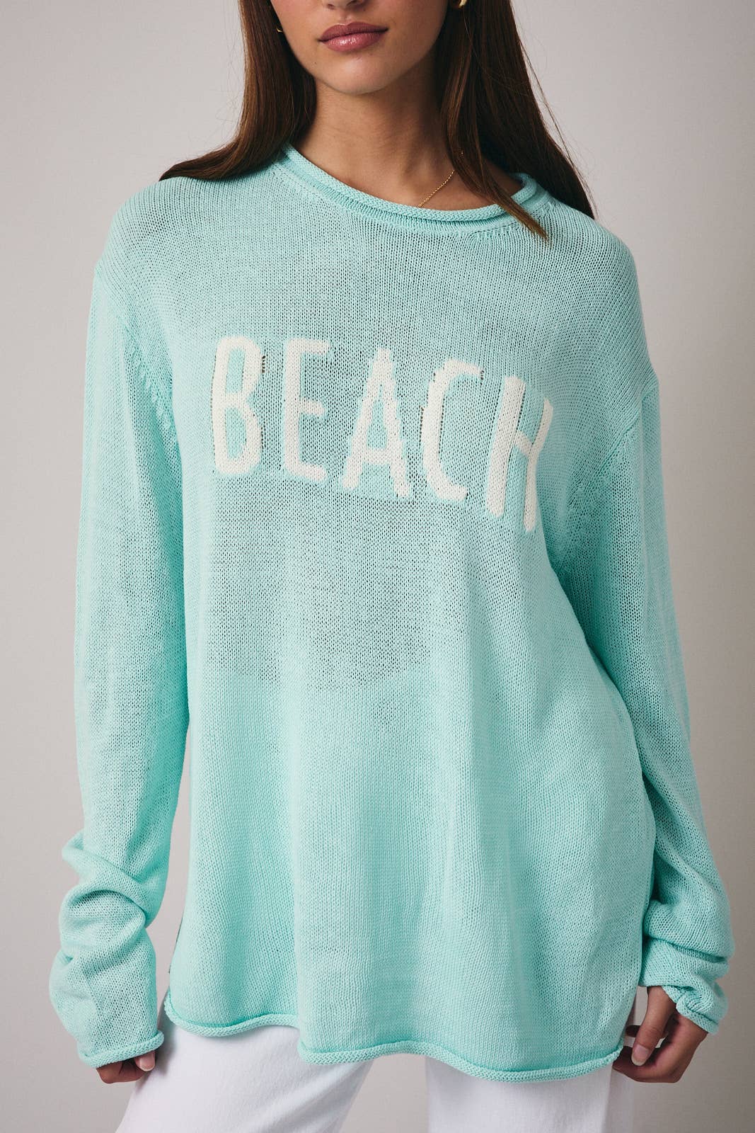 Mint to Beach Sweater